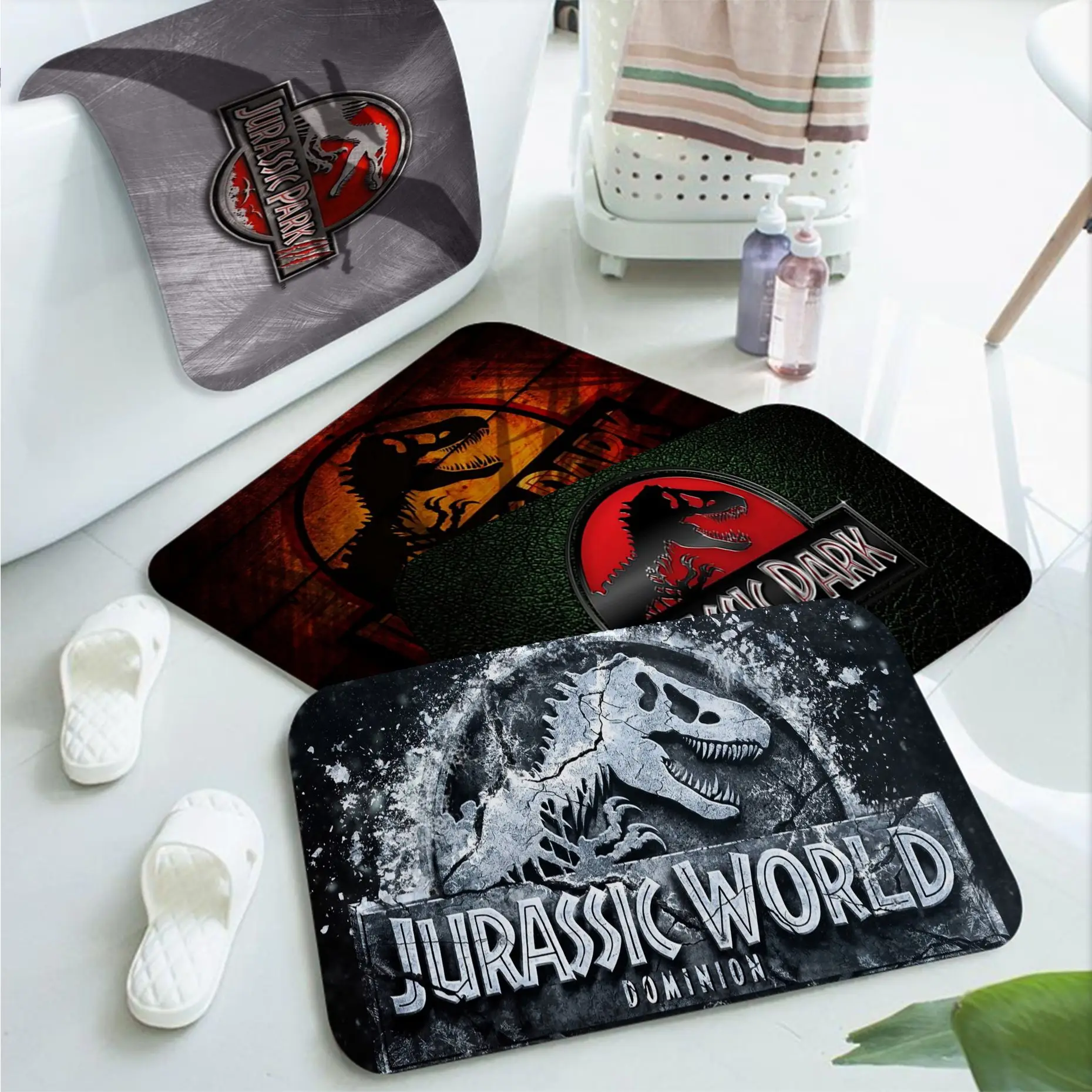 Jurassic Park Logo Entrance Door Mat Kids Room Bedroom Decoration Balcony Anti-Slip Doormat Living Room Doormat Area Rug
Jurassic Park Logo Entrance Door Mat Kids Room Bedroom Decoration Balcony Anti-Slip Doormat Living Room Doormat Area Rug