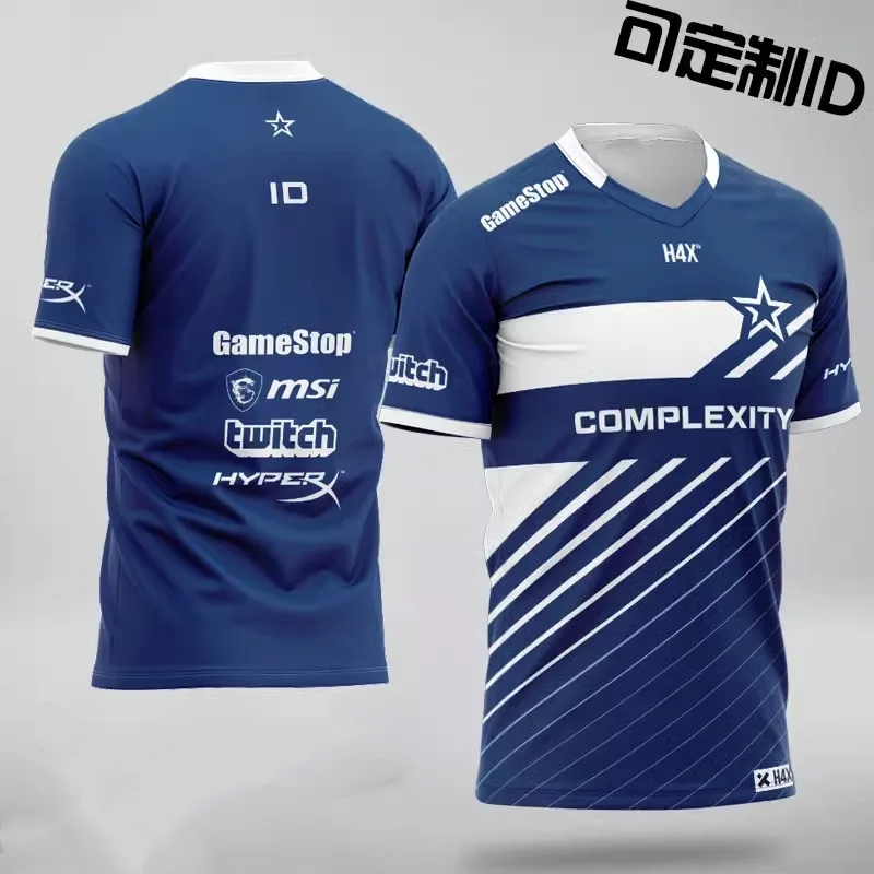 QZ Esports Team Uniform Can Be Customized with a Name ID Men's T-shirt CSGO Sports Casual Short Sleeved Major Adult Top
QZ Esports Team Uniform Can Be Customized with a Name ID Men's T-shirt CSGO Sports Casual Short Sleeved Major Adult Top