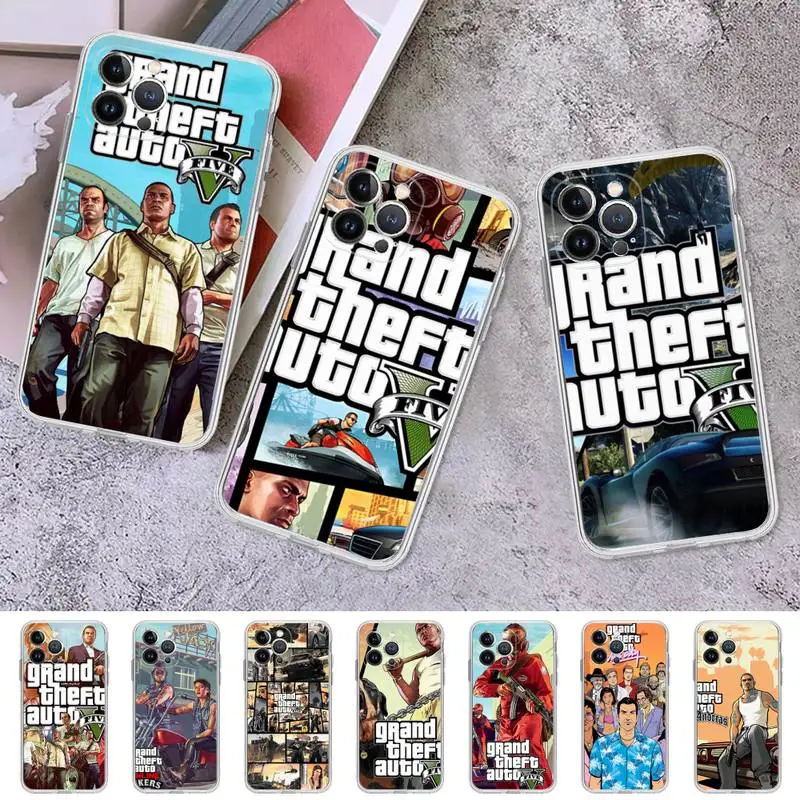 Grand Theft Auto Phone Case For iPhone 8 7 6 6S Plus X SE 2020 XR XS 14 11 12 13 Mini Pro Max Mobile Case
Grand Theft Auto Phone Case For iPhone 8 7 6 6S Plus X SE 2020 XR XS 14 11 12 13 Mini Pro Max Mobile Case