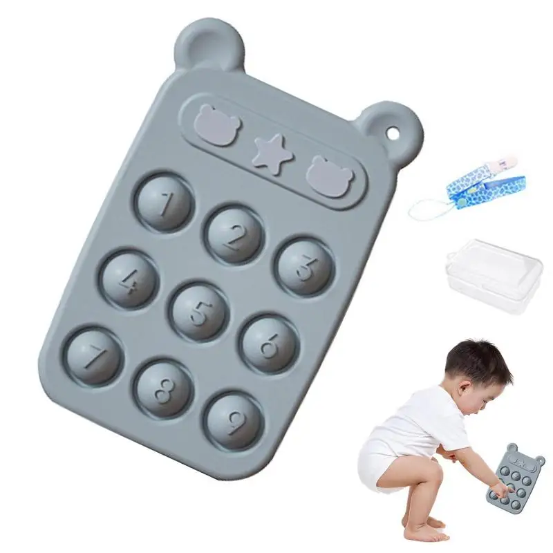 Teething Toys Cute Silicone Baby Teething Toy For 0-6month Infant Easy To Hold Baby Chew Toys For Sensory Exploration Teething
Teething Toys Cute Silicone Baby Teething Toy For 0-6month Infant Easy To Hold Baby Chew Toys For Sensory Exploration Teething