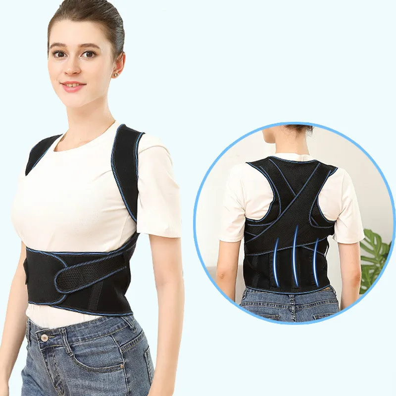 Adjustable Posture Corrector Back Support Scoliosis Spine Corset Belt Shoulder Brace Poor Posture Correction Belt Men Women Kids
Adjustable Posture Corrector Back Support Scoliosis Spine Corset Belt Shoulder Brace Poor Posture Correction Belt Men Women Kids