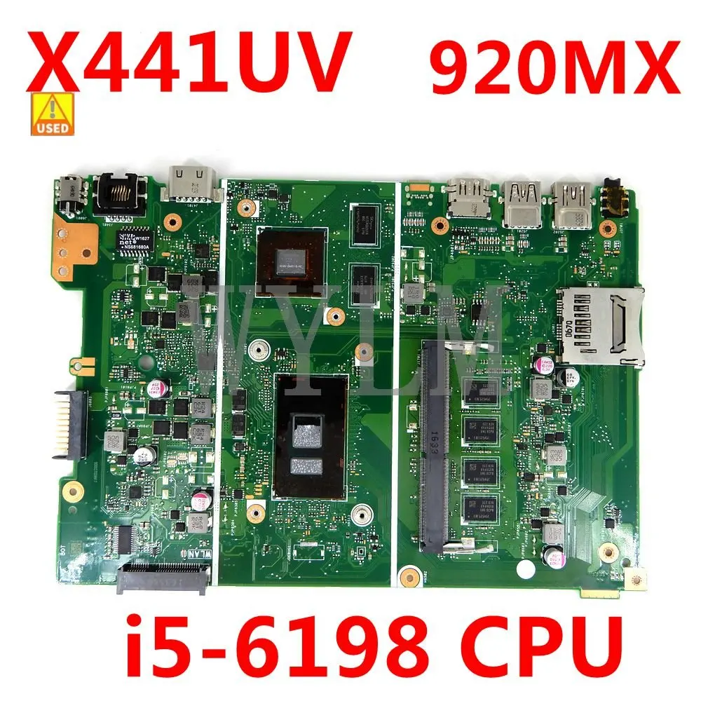 Б/у материнская плата X441UV GT920M, модель REV 2,1 для ноутбука ASUS X441UV X441U X441, материнская плата 90NB0C80-R00020, бесплатная доставка
Б/у материнская плата X441UV GT920M, модель REV 2,1 для ноутбука ASUS X441UV X441U X441, материнская плата 90NB0C80-R00020, бесплатная доставка