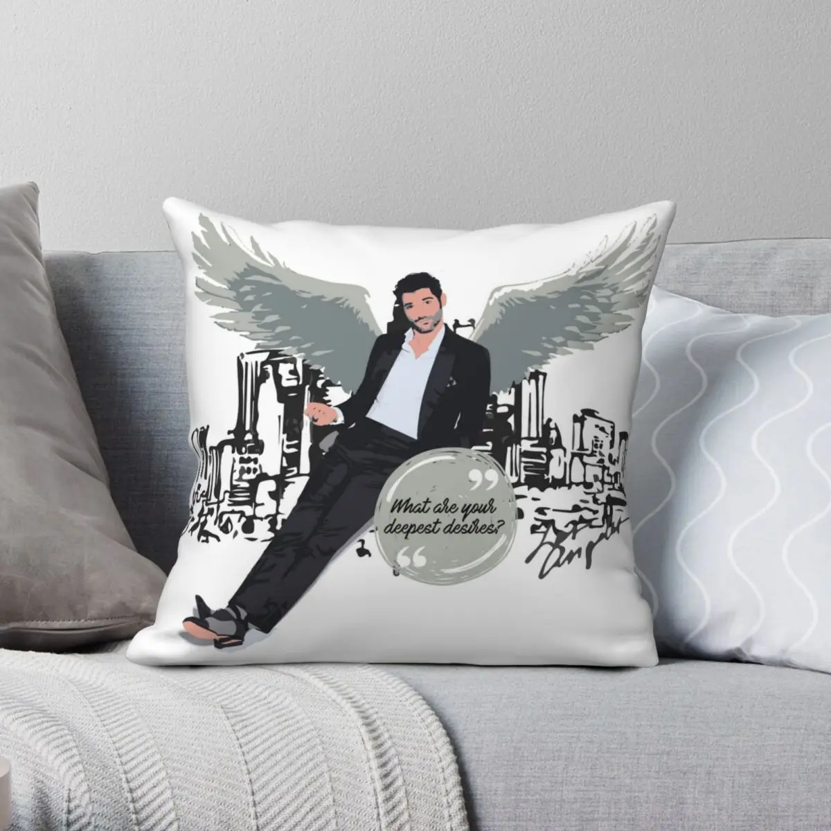 Lucifer With Wings Square Pillowcase Polyester Linen Velvet Pattern Zip Decorative Pillow Case Sofa Cushion Cover 45x45
Lucifer With Wings Square Pillowcase Polyester Linen Velvet Pattern Zip Decorative Pillow Case Sofa Cushion Cover 45x45
