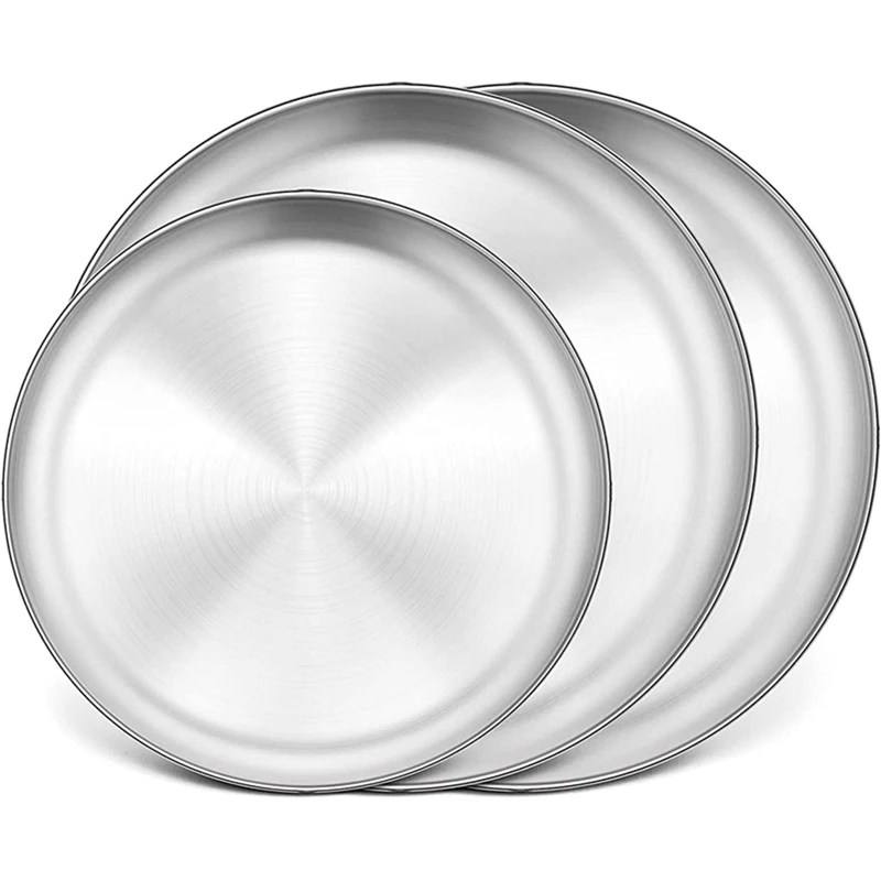 3 Pcs Baking Pizza Tray,12 inch&13.5 inch Stainless Steel Baking Pizza Tray Suitable for Biscuits,Pizza Cakes,Barbecue
3 Pcs Baking Pizza Tray,12 inch&13.5 inch Stainless Steel Baking Pizza Tray Suitable for Biscuits,Pizza Cakes,Barbecue