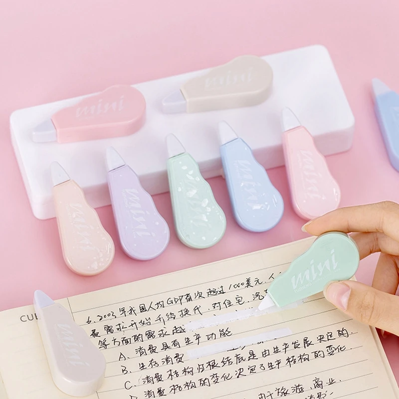 6pcs/set Mini Color Correction Tape Set School Supplies Back To School Stationery Office Supplies
6pcs/set Mini Color Correction Tape Set School Supplies Back To School Stationery Office Supplies