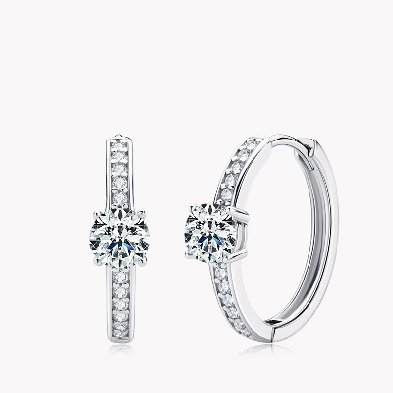 0.5ct D Color Moissanite Big Hoop Earrings With GRA 100% 925 Silver Trending Products 2023 Women's Accessories Fine Jewelry
0.5ct D Color Moissanite Big Hoop Earrings With GRA 100% 925 Silver Trending Products 2023 Women's Accessories Fine Jewelry