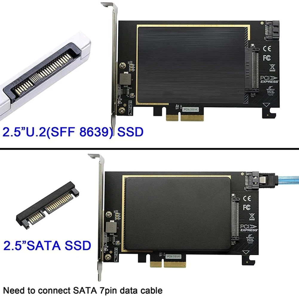 Адаптер U.2 PCI-E 3,0 Gen3x4 SFF 8639 для PCIE 3,0 X4, самозаряжающаяся карта Riser для SATA 7 15 SSD, поддерживает WIN8/8,1/10/Fedora/Linux
Адаптер U.2 PCI-E 3,0 Gen3x4 SFF 8639 для PCIE 3,0 X4, самозаряжающаяся карта Riser для SATA 7 15 SSD, поддерживает WIN8/8,1/10/Fedora/Linux