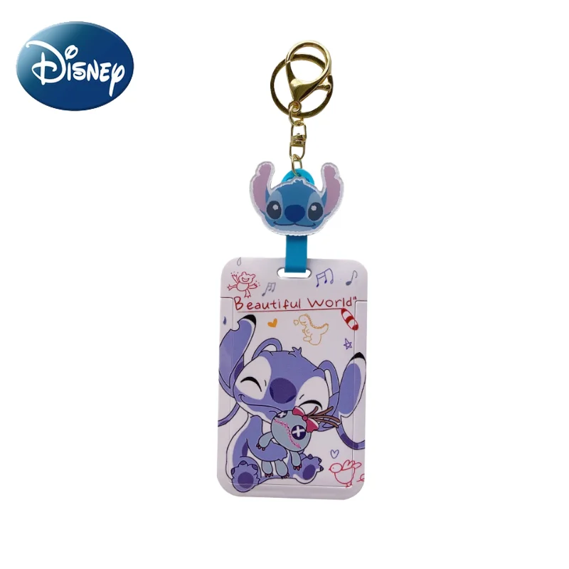 Disney ID Card Holder with Pendant Stichey Winnie Mickey Mouse Student Meal Bus Access Subway Anti-loss Credit Card Holder
Disney ID Card Holder with Pendant Stichey Winnie Mickey Mouse Student Meal Bus Access Subway Anti-loss Credit Card Holder
