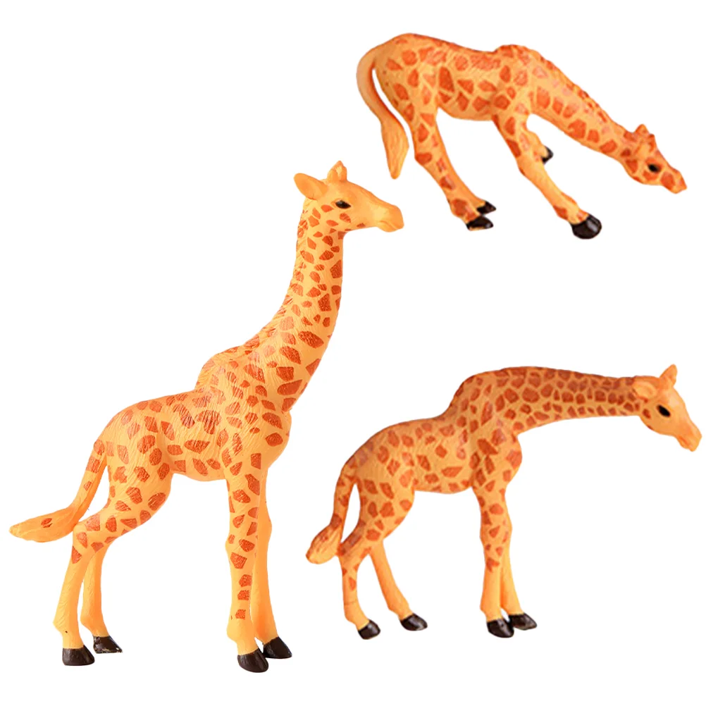 3 Pcs Miniture Decoration Chic Giraffe Figure Adorable Mini Figurine Desktop Giraffe Figure Lovely Giraffe Figure
3 Pcs Miniture Decoration Chic Giraffe Figure Adorable Mini Figurine Desktop Giraffe Figure Lovely Giraffe Figure
