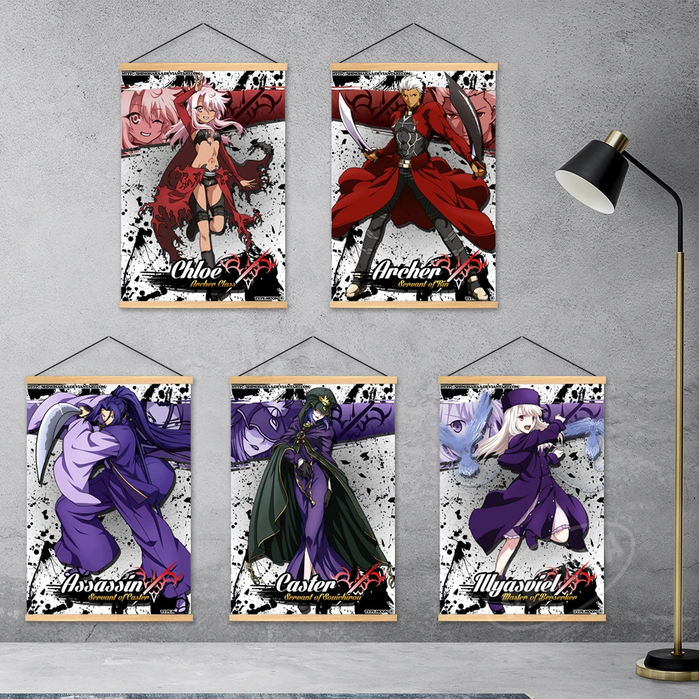 Home Decoration Tohsaka Rin Canvas Anime Wall Art Wooden Hanging Fate Stay Night EMIYA Painting Pictures Printing Modular Poster
Home Decoration Tohsaka Rin Canvas Anime Wall Art Wooden Hanging Fate Stay Night EMIYA Painting Pictures Printing Modular Poster