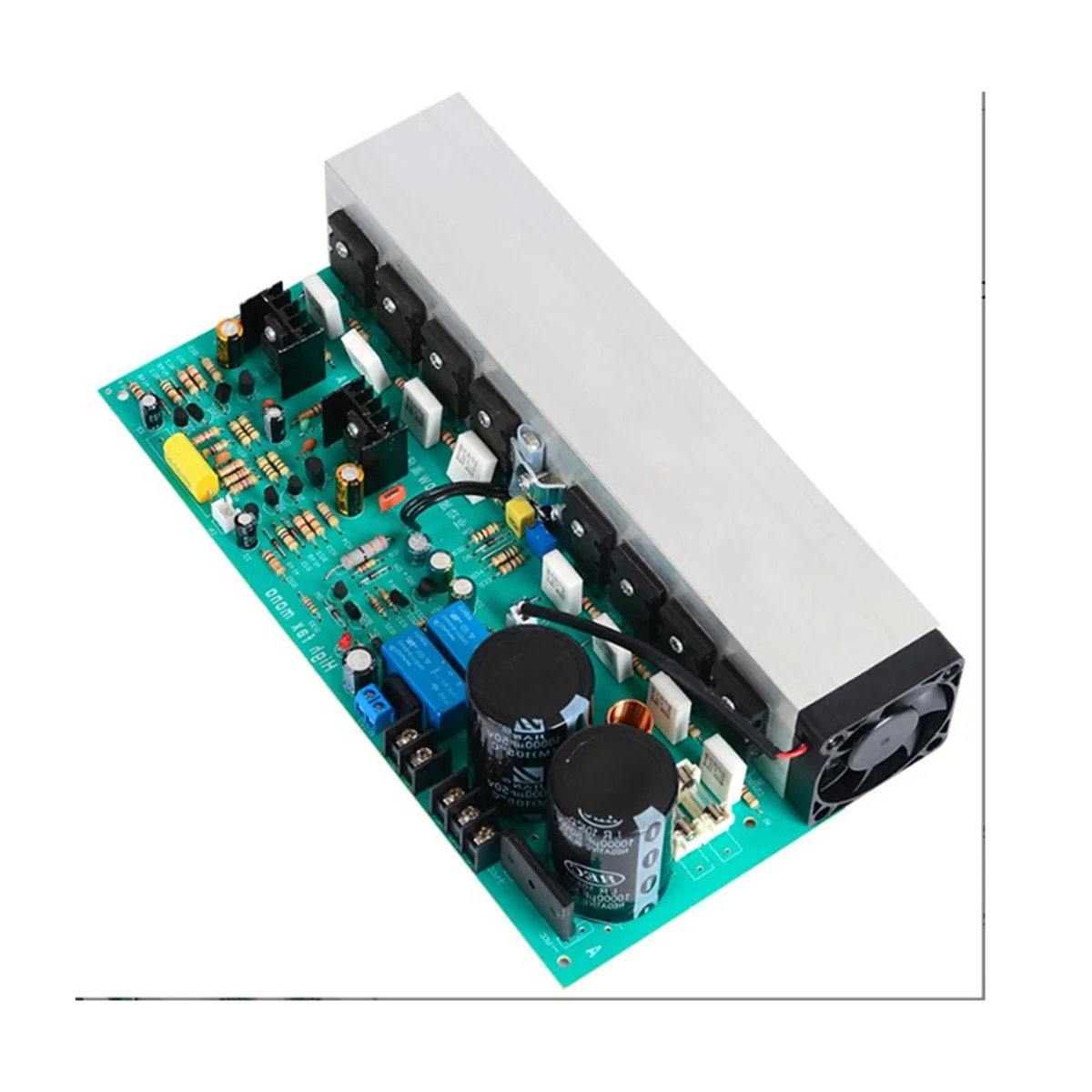 

DX-800A Digital Amplifier Board 800W Mono High Power Professional 2SA1943 2SC5200 Finished Amplifier Board-Right