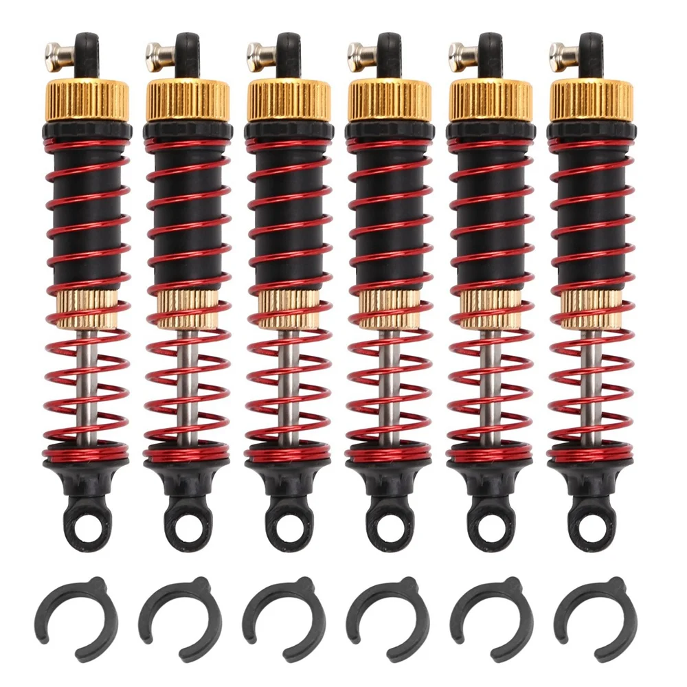 6Pcs Hydraulic Shock Absorber 55-ZJ10 for Hosim 9125 9155 9156 Xinlehong 9125 9155 9156 1/10 1/12 RC Car Spare Parts
6Pcs Hydraulic Shock Absorber 55-ZJ10 for Hosim 9125 9155 9156 Xinlehong 9125 9155 9156 1/10 1/12 RC Car Spare Parts