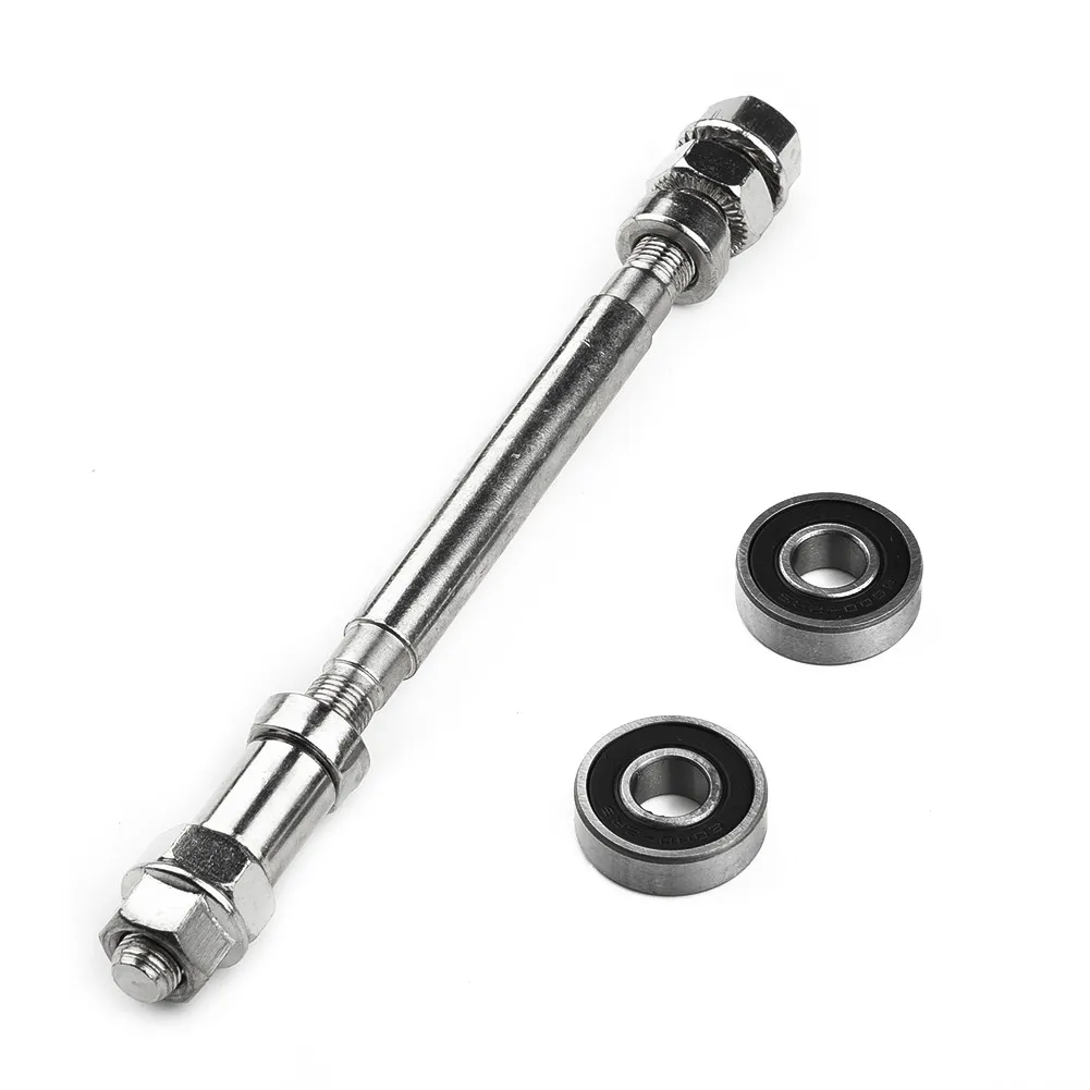 1pc Bearing Bike Wheel Hub Axle Front Rear Solid Shaft Lever Bike Repair Tool Mountain Bike Accessories Hub Axle Metal Parts
1pc Bearing Bike Wheel Hub Axle Front Rear Solid Shaft Lever Bike Repair Tool Mountain Bike Accessories Hub Axle Metal Parts