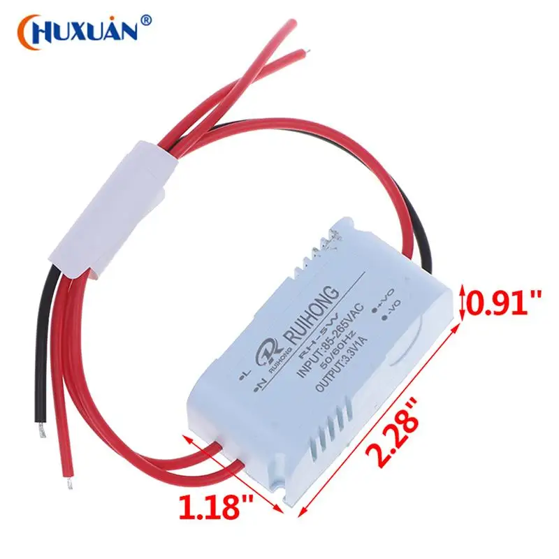 AC 1A 5W 220V To DC 3V 5V 9V 12V 15V 24V Switching Power Supply 220V To 5V 1A 9V 500mA 12V 400mA DC Voltage Regulator Step-down
AC 1A 5W 220V To DC 3V 5V 9V 12V 15V 24V Switching Power Supply 220V To 5V 1A 9V 500mA 12V 400mA DC Voltage Regulator Step-down