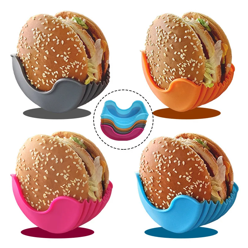 3pcs Silicone Hamburger Clip Contact-free Anti Falling Sandwich Hamburger Fixed Rack Washable Telescopic Kitchen Convenient Part
3pcs Silicone Hamburger Clip Contact-free Anti Falling Sandwich Hamburger Fixed Rack Washable Telescopic Kitchen Convenient Part