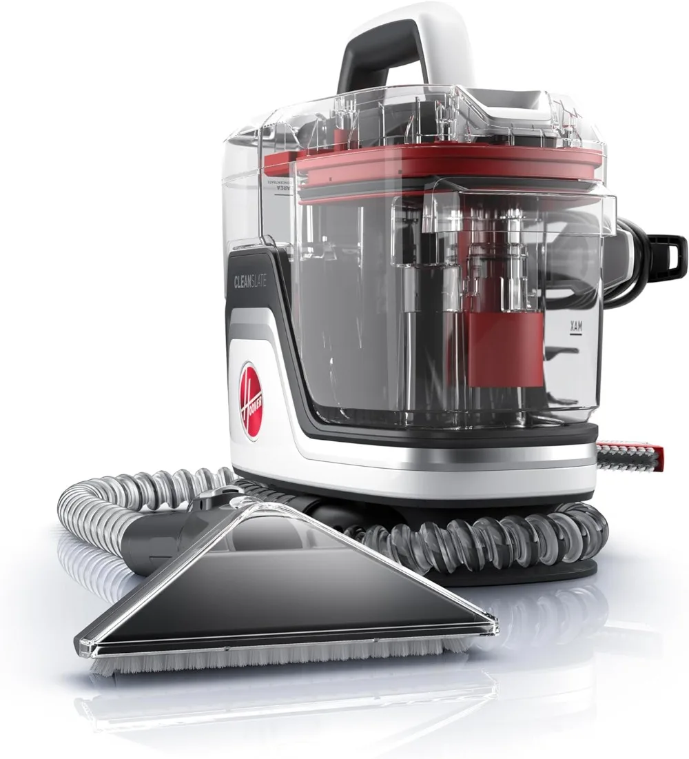 Hoover CleanSlate Plus очиститель пятен для ковров и обивки, средство для удаления пятен, портативный, FH14050, белый
Hoover CleanSlate Plus очиститель пятен для ковров и обивки, средство для удаления пятен, портативный, FH14050, белый