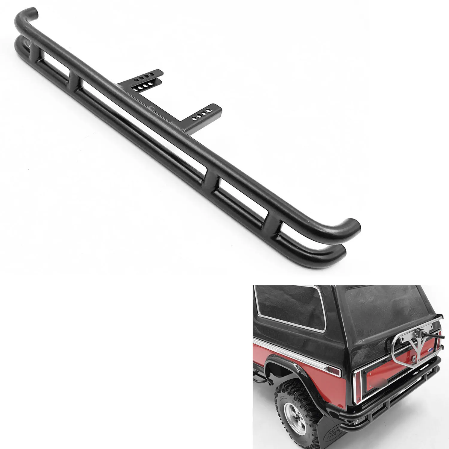 CCHand RC Crawler Accessories 1/10 Metal Rear Bumping Beam for Toucan TRAXXAS TRX4 BRONCOOO 79 RC Racing Car TH21072-SMT8
CCHand RC Crawler Accessories 1/10 Metal Rear Bumping Beam for Toucan TRAXXAS TRX4 BRONCOOO 79 RC Racing Car TH21072-SMT8