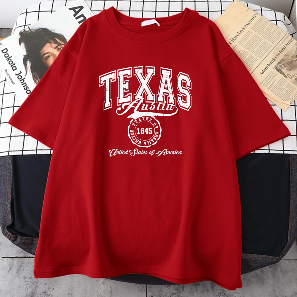 Texas Austin United States Of America Male Tshirt Hip Hop Brand Short Sleeve Vintage Daily Clothing Harajuku Fashion T Shirt
Texas Austin United States Of America Male Tshirt Hip Hop Brand Short Sleeve Vintage Daily Clothing Harajuku Fashion T Shirt