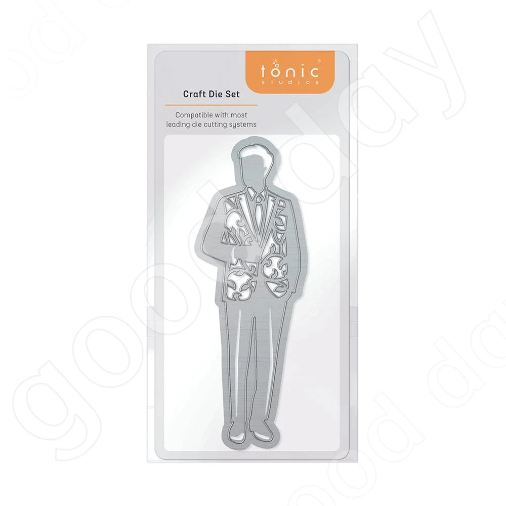 2022 New Arrival hot sale Gallant Groom Metal cutting Dies Scrapbook Diary Decoration Embossing Template Diy Card Handmade
2022 New Arrival hot sale Gallant Groom Metal cutting Dies Scrapbook Diary Decoration Embossing Template Diy Card Handmade