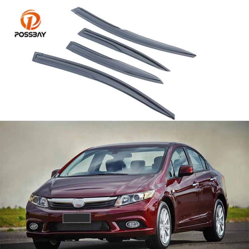 4Pcs Window Visor Tape on For Honda Civic Sedan 4-Door Only 2012-2015 AU&US Sun Rain Guard Vent Deflectors Auto Exterior Parts
4Pcs Window Visor Tape on For Honda Civic Sedan 4-Door Only 2012-2015 AU&US Sun Rain Guard Vent Deflectors Auto Exterior Parts