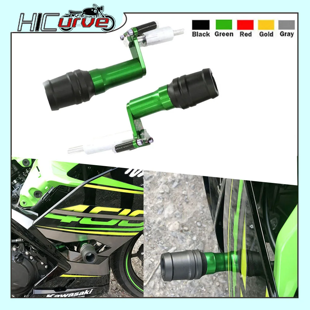 For KAWASAKI NINJA400 NINJA 400 Z400 Z 400 2018-2023 2021 Motorcycle CNC Falling Protection Frame Slider Fairing Guard Crash Pad
For KAWASAKI NINJA400 NINJA 400 Z400 Z 400 2018-2023 2021 Motorcycle CNC Falling Protection Frame Slider Fairing Guard Crash Pad