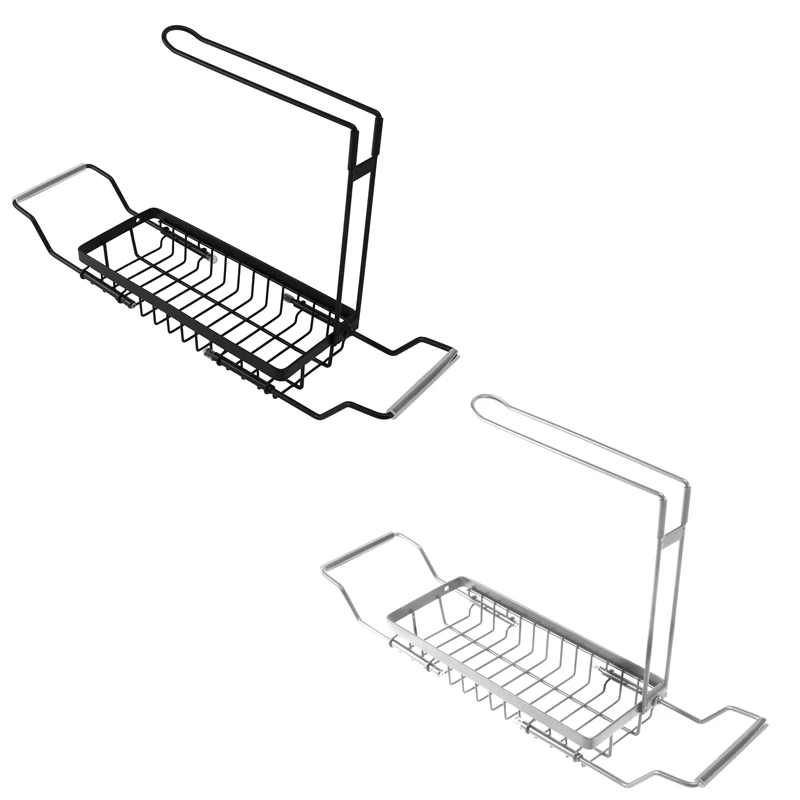 Stainless Steel Telescopic Sink Rack - Expandable Storage Drain Basket Sponges Caddy for Hygienic Organization
Stainless Steel Telescopic Sink Rack - Expandable Storage Drain Basket Sponges Caddy for Hygienic Organization