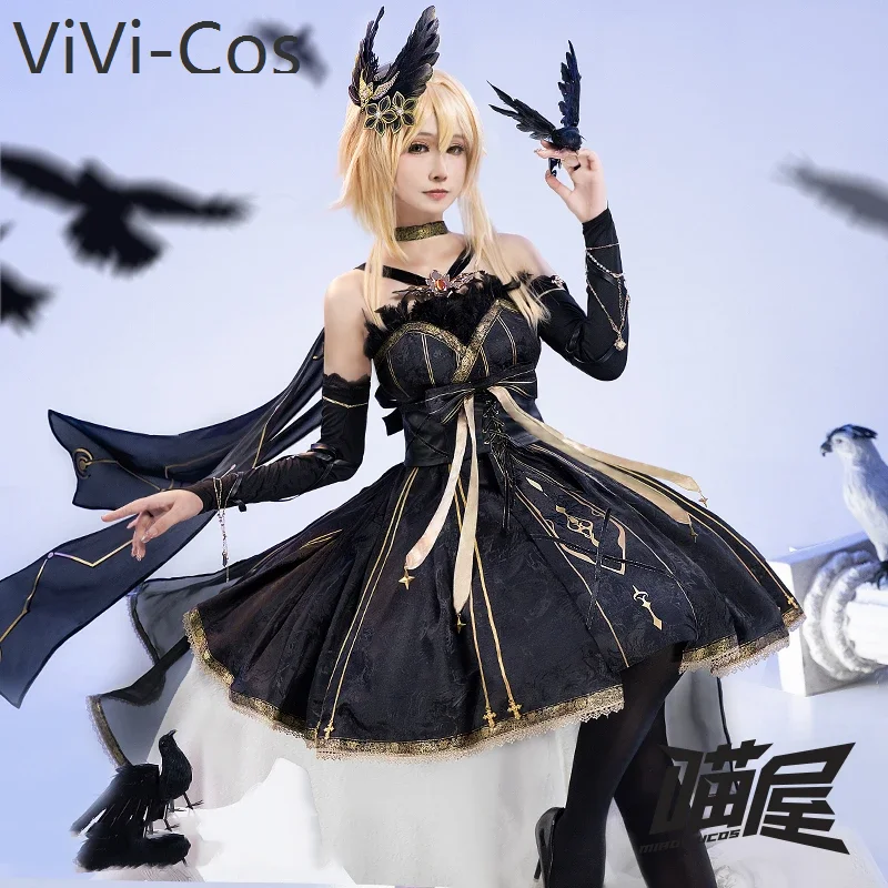 Костюм для косплея ViVi-Cos game Genshin Impact Lumine, новый костюм для косплея с изображением комикса Lumine Doujin
Костюм для косплея ViVi-Cos game Genshin Impact Lumine, новый костюм для косплея с изображением комикса Lumine Doujin