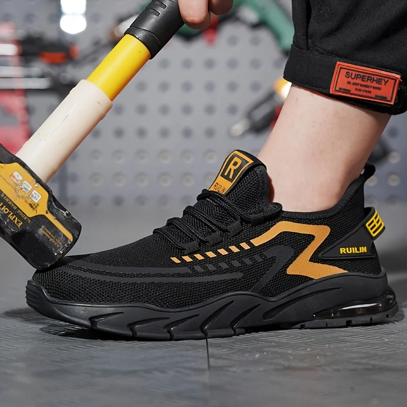 Work Safety Shoes, Anti-Smashing Puncture Proof Anti-skid Industrial Comfortable Steel Toe Work Shoes For MenWomen safety shoes
Work Safety Shoes, Anti-Smashing Puncture Proof Anti-skid Industrial Comfortable Steel Toe Work Shoes For MenWomen safety shoes