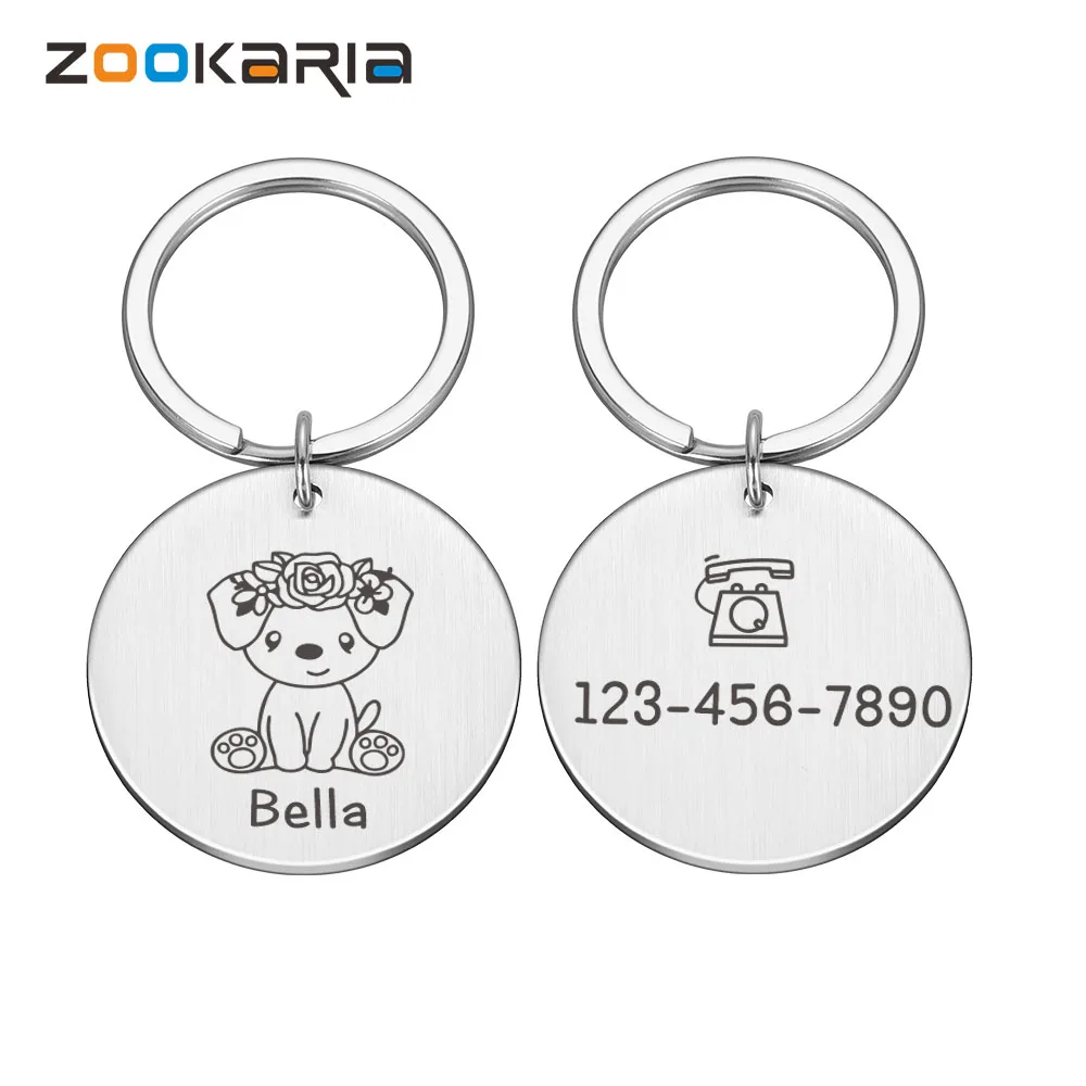 Personalized Engraving Pet Dog Cats Name Tags Customized Cat Dogs ID Tag Collar for Pets Nameplate Anti-lost Collars Accessories
Personalized Engraving Pet Dog Cats Name Tags Customized Cat Dogs ID Tag Collar for Pets Nameplate Anti-lost Collars Accessories