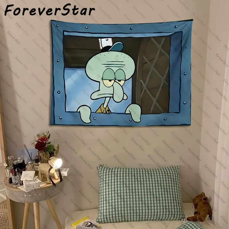 ForeverStar Забавный осьминог гобелен с героями мультфильмов Настенный дизайн окна для спальни гобелены текстильный Садовый гобелен на стену
ForeverStar Забавный осьминог гобелен с героями мультфильмов Настенный дизайн окна для спальни гобелены текстильный Садовый гобелен на стену