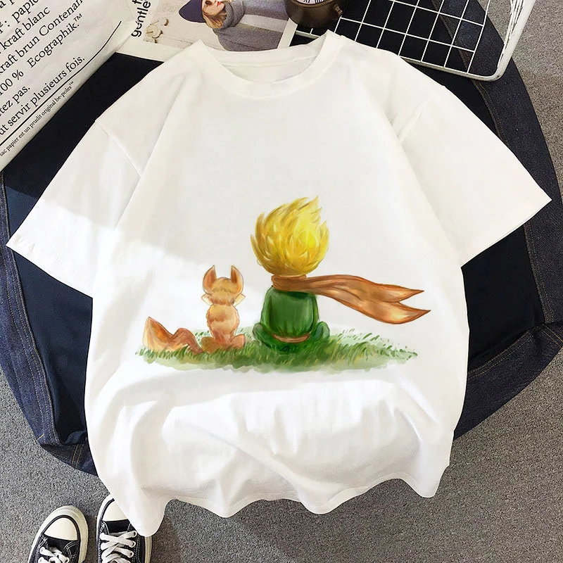 Boy Girl 2022 Summer New Little Prince Cartoon Cute Kawaii Graphic T Shirts Korean Version Kids Clothes White Short Sleeve Tees
Boy Girl 2022 Summer New Little Prince Cartoon Cute Kawaii Graphic T Shirts Korean Version Kids Clothes White Short Sleeve Tees