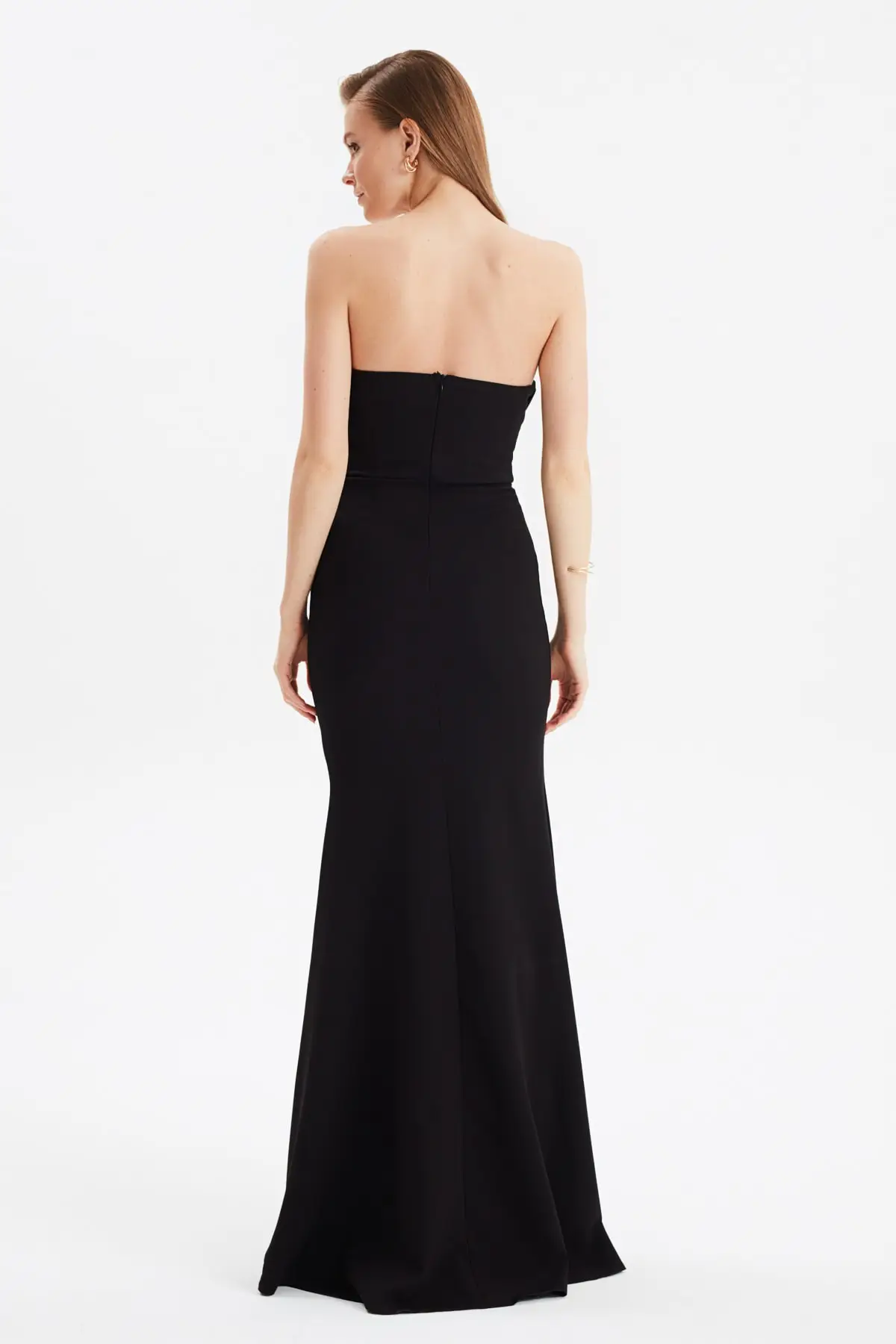 Trendyol Collar Detailed-Evening Dress & Graduation Gown
