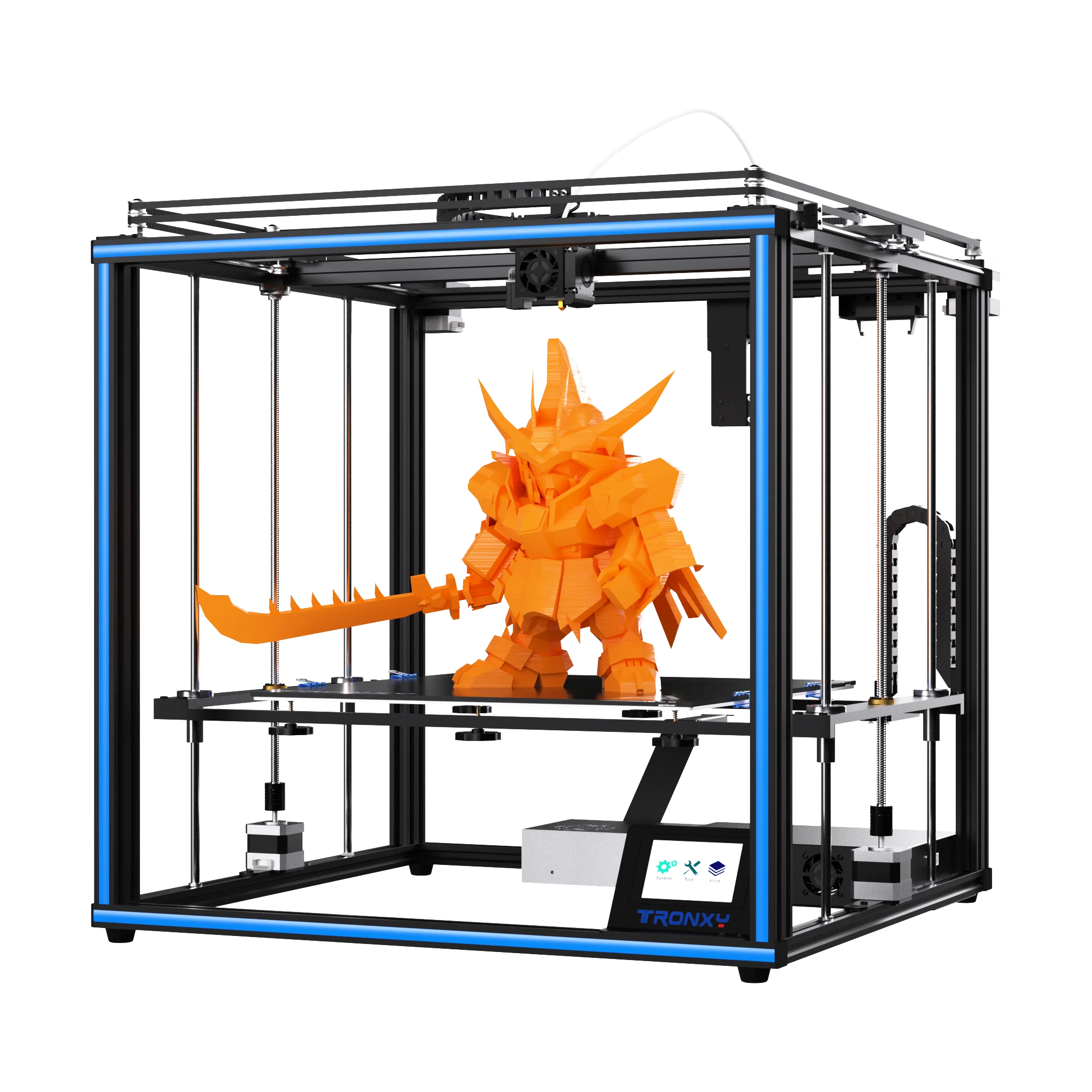 Dual axis guides rail impresora 3d corexy giant big size X5SA-400 PRO tronxy 3d printer
Dual axis guides rail impresora 3d corexy giant big size X5SA-400 PRO tronxy 3d printer