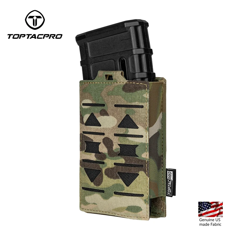 TOPTACPRO Tactical Mag Pouch MOLLE Single Mag Carrier Laser Cut 5.56mm Airsoft 8514 
TOPTACPRO Tactical Mag Pouch MOLLE Single Mag Carrier Laser Cut 5.56mm Airsoft 8514