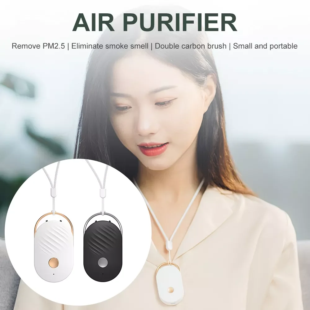 Mini Portable Negative Ion Air Purifier 200mAh Rechargeable Hanging Neck Airpurifier Remove Smoke Pet Odor No Radiation
Mini Portable Negative Ion Air Purifier 200mAh Rechargeable Hanging Neck Airpurifier Remove Smoke Pet Odor No Radiation