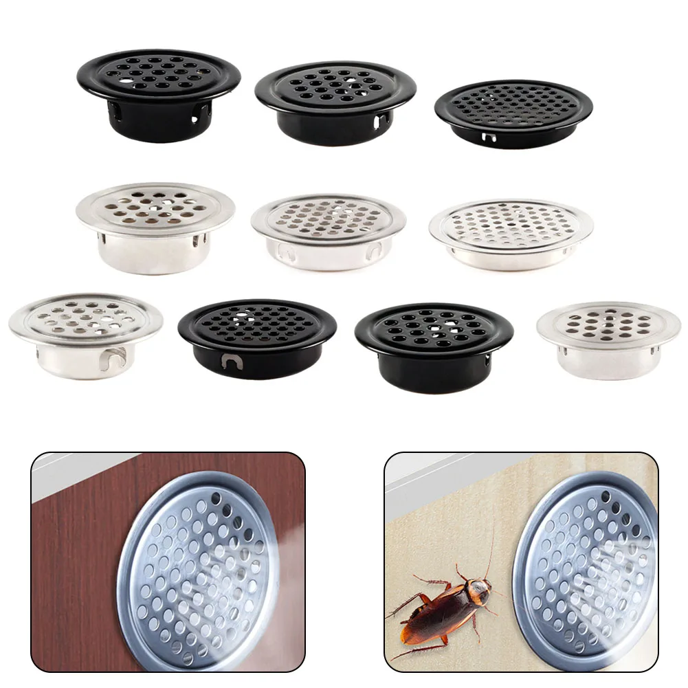 10pcs Cabinet Round Air Vent Grill Cover Ducting Ventilation Dia.19mm-53mm Decoration Cover Wardrobe Grille Ventilation Systems
10pcs Cabinet Round Air Vent Grill Cover Ducting Ventilation Dia.19mm-53mm Decoration Cover Wardrobe Grille Ventilation Systems