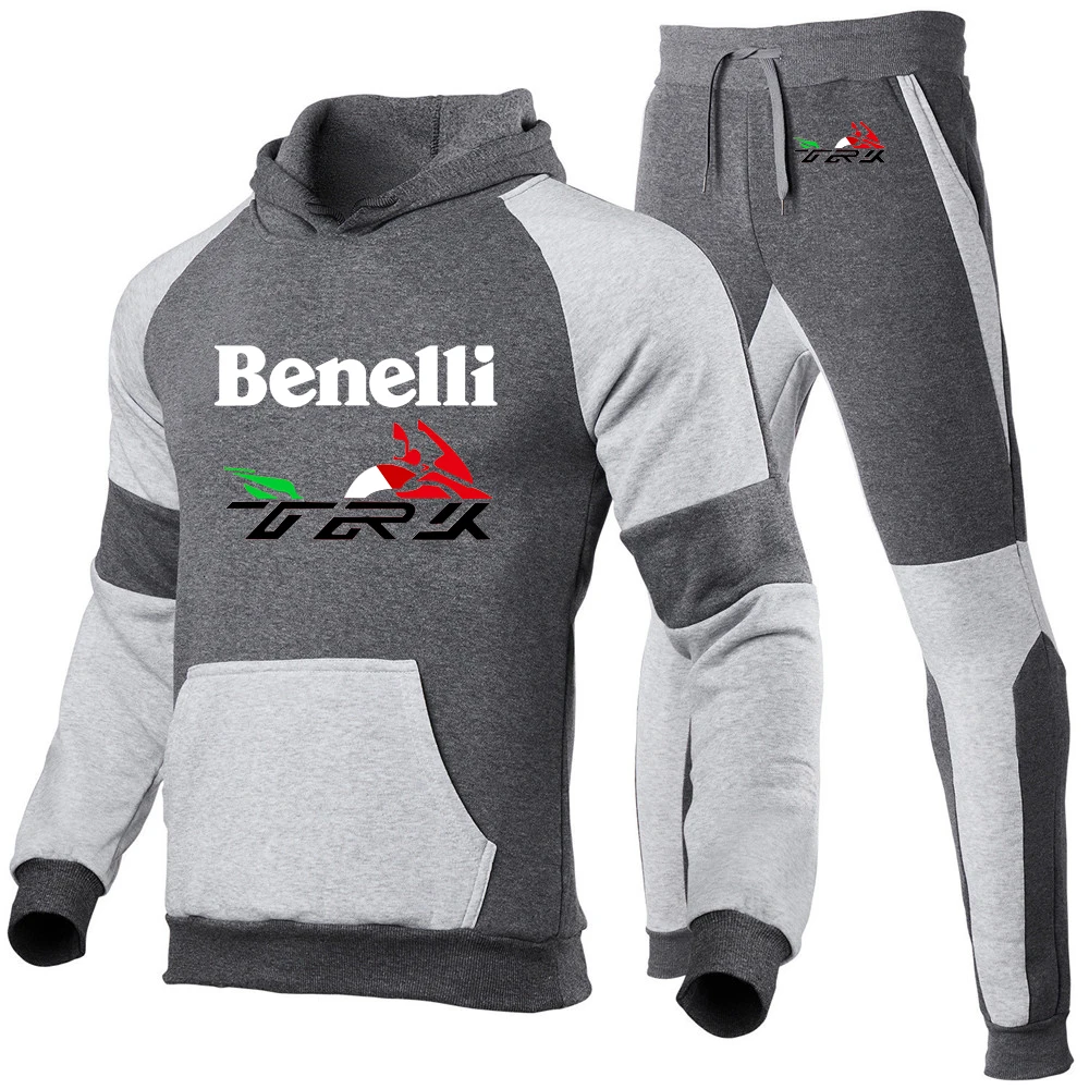 Spring Autumn Benelli TRK Printing Hoodies Suits Men Fashion Hoodie Pants Casual Jogger Suit Tracksuit Sweatshirt Pullover
Spring Autumn Benelli TRK Printing Hoodies Suits Men Fashion Hoodie Pants Casual Jogger Suit Tracksuit Sweatshirt Pullover