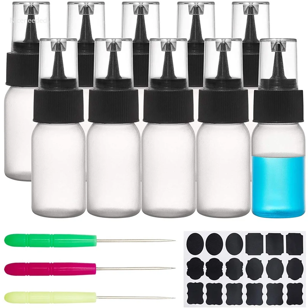 24 Packs 1oz Squeeze Writer Bottles Applicator Bottles with Iron Needles and Sticker Labels for Cookie Cutters Cake Decorating
24 Packs 1oz Squeeze Writer Bottles Applicator Bottles with Iron Needles and Sticker Labels for Cookie Cutters Cake Decorating