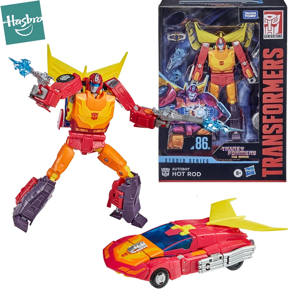 In Stock Hasbro Transformers Studio Series 86-04 Autobot Hot Rod Ss8604 Voyager Class Action Figure Collectible Movie Model Toys
In Stock Hasbro Transformers Studio Series 86-04 Autobot Hot Rod Ss8604 Voyager Class Action Figure Collectible Movie Model Toys