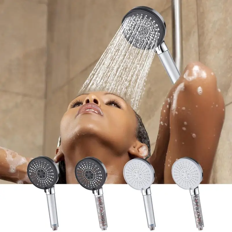 Насадка для душа высокого давления, экономящая воду насадка для душа высокого давления, 5 режимов, насадка для душа с высоким потоком, регулируемые аксессуары для ванной комнаты 
Насадка для душа высокого давления, экономящая воду насадка для душа высокого давления, 5 режимов, насадка для душа с высоким потоком, регулируемые аксессуары для ванной комнаты