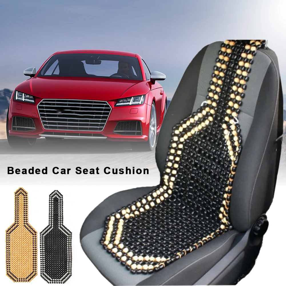 Universial Summer Cool Wood Wooden Bead Seat Cover Massage Cushion Chair Pad Car Auto Office Home 2 Colors
Universial Summer Cool Wood Wooden Bead Seat Cover Massage Cushion Chair Pad Car Auto Office Home 2 Colors