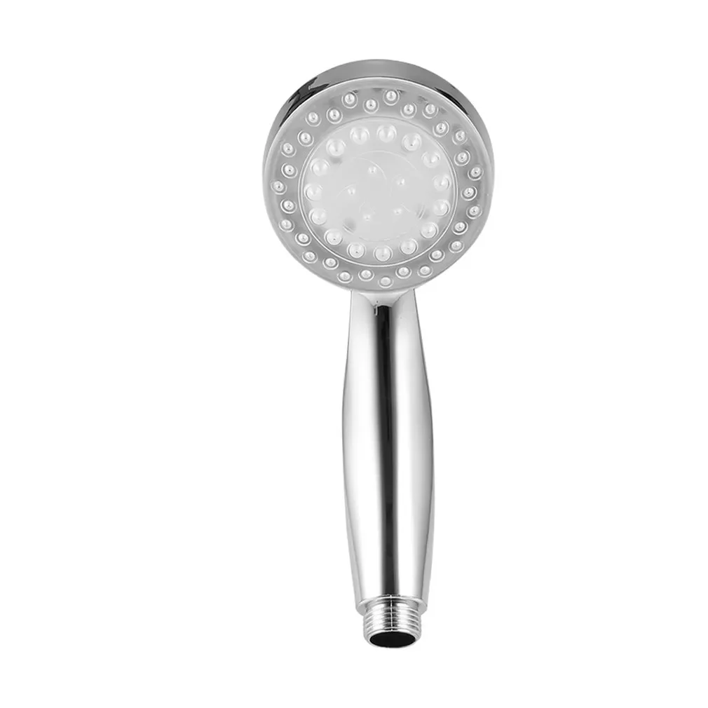 Romantic Automatic Magic 7 Color 5 LED Lights Handing Rainfall Shower Head Single Round Head RC-9816 For Water Bath Bathroom
Romantic Automatic Magic 7 Color 5 LED Lights Handing Rainfall Shower Head Single Round Head RC-9816 For Water Bath Bathroom