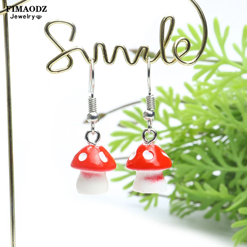 Cute Mushroom Earrings for Women Cartoon Plant Drop Earrings for Girls Children Birthday Gift Lovely Jewelry
Cute Mushroom Earrings for Women Cartoon Plant Drop Earrings for Girls Children Birthday Gift Lovely Jewelry