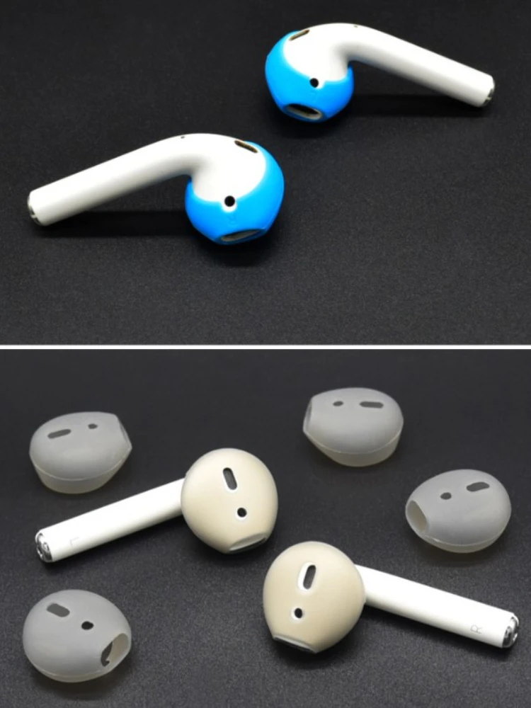 2 Pairs Ear Pads For Airpods Wireless Earphones Silicone Covers Caps Earphone Case Eartips Non-slip Stain Resistant
2 Pairs Ear Pads For Airpods Wireless Earphones Silicone Covers Caps Earphone Case Eartips Non-slip Stain Resistant