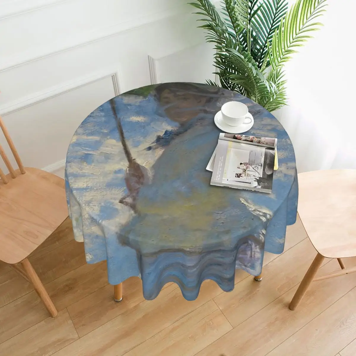 Скатерть Женская круглая из полиэстера, с защитой от пыли
Скатерть Женская круглая из полиэстера, с защитой от пыли