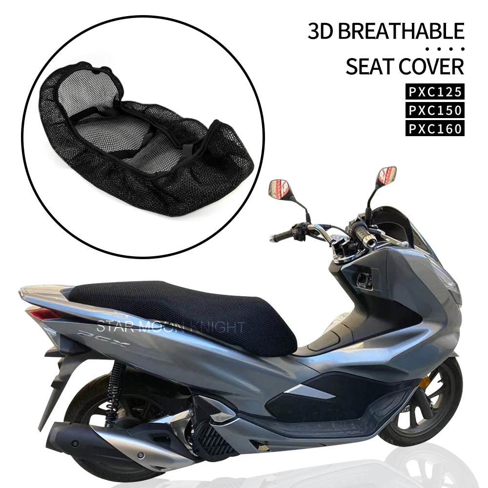 3D Mesh Breathable Seat Cover For Honda PCX125 PCX150 PCX160 PCX 125 150 160 Motorcycle Anti-Slip Insulation Protection Cushion
3D Mesh Breathable Seat Cover For Honda PCX125 PCX150 PCX160 PCX 125 150 160 Motorcycle Anti-Slip Insulation Protection Cushion