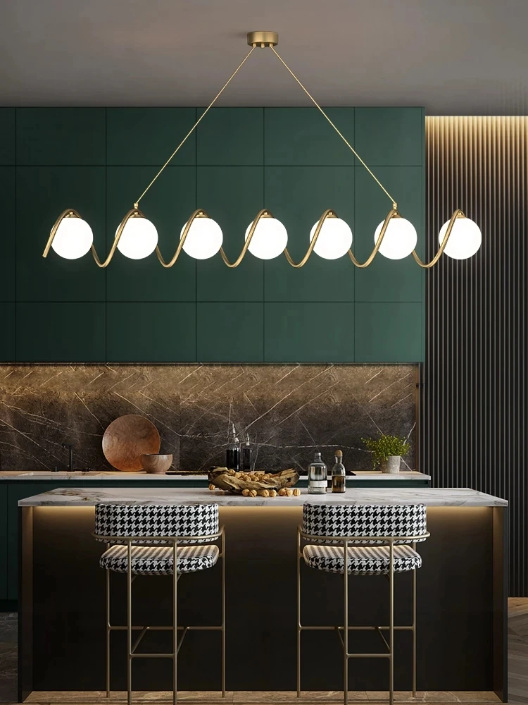 Nordic Copper Pendant Light Glass Ball Golden Iron Chandeliers Lighting Suspension Lamp For Kitchen Room Dining Table Living
Nordic Copper Pendant Light Glass Ball Golden Iron Chandeliers Lighting Suspension Lamp For Kitchen Room Dining Table Living