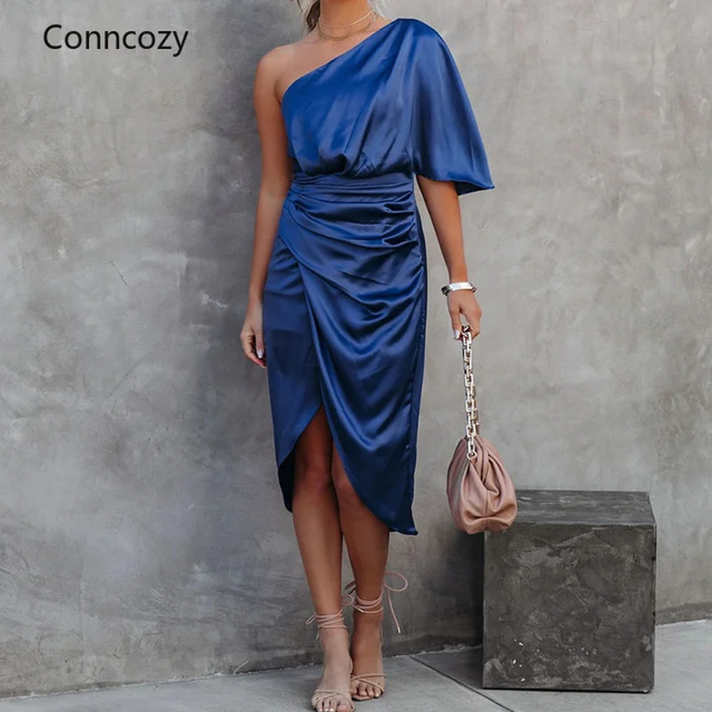 Элегантные платья для женщин с диагональным воротником летние сексуальные атласные однотонные плиссированные асимметричные юбки с одним ...
Элегантные платья для женщин с диагональным воротником летние сексуальные атласные однотонные плиссированные асимметричные юбки с одним ...