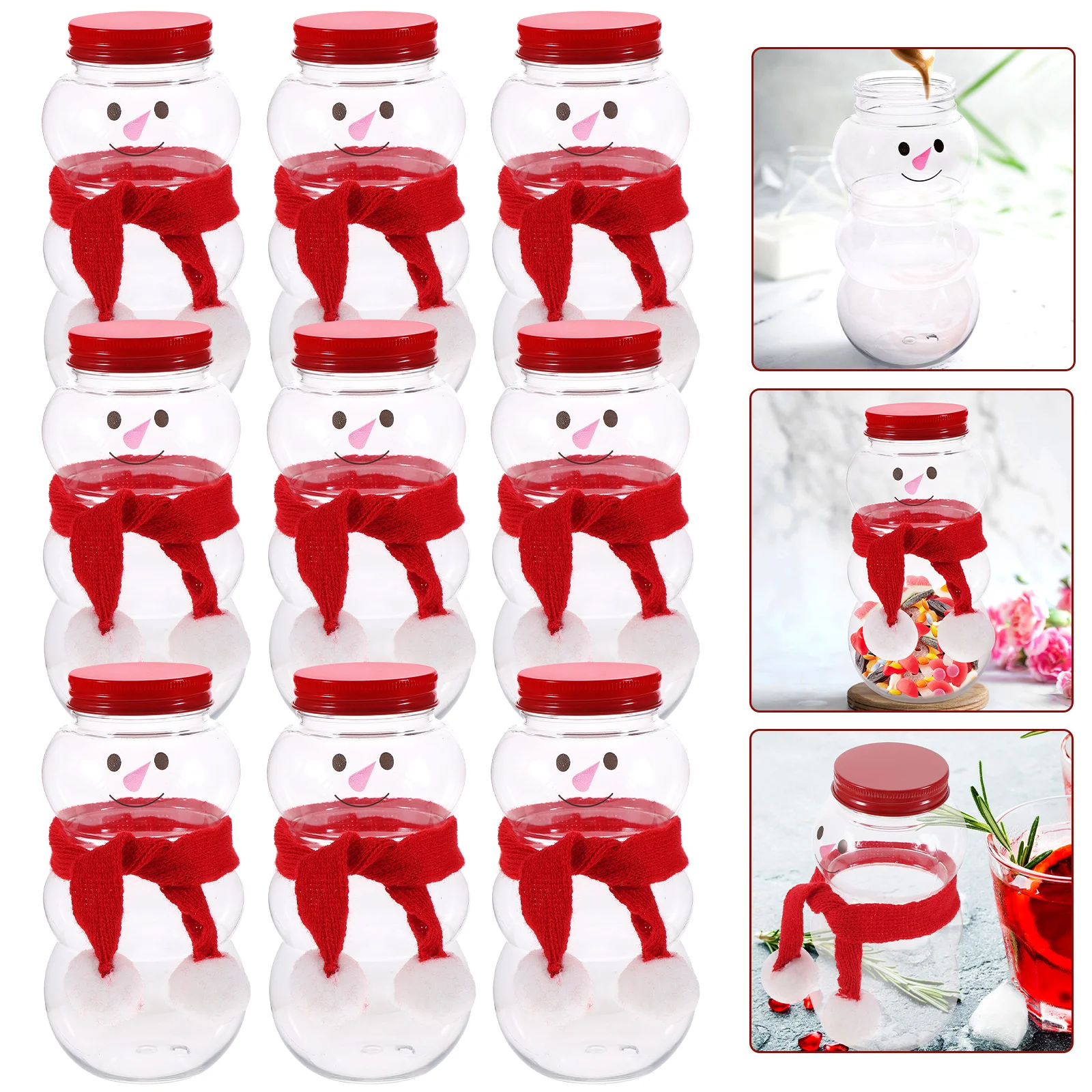 10 Sets Container Plastic Drink Cups Portable Candy Jars Empty Bottles Milk Tea Caps The Pet Storage Creative Water Drinking
10 Sets Container Plastic Drink Cups Portable Candy Jars Empty Bottles Milk Tea Caps The Pet Storage Creative Water Drinking