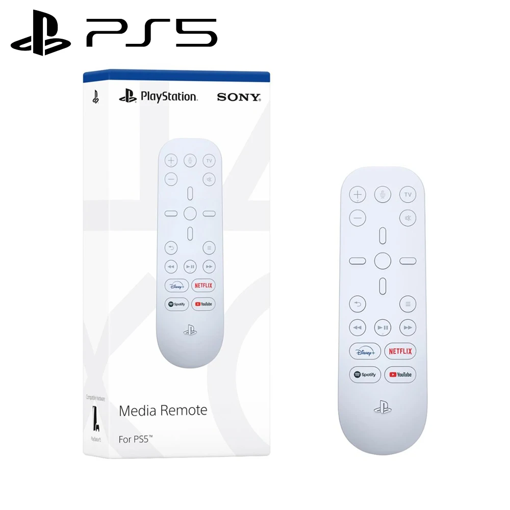 Оригинальный беспроводной пульт дистанционного управления Sony PlayStation 5 Media Remote PS5
Оригинальный беспроводной пульт дистанционного управления Sony PlayStation 5 Media Remote PS5